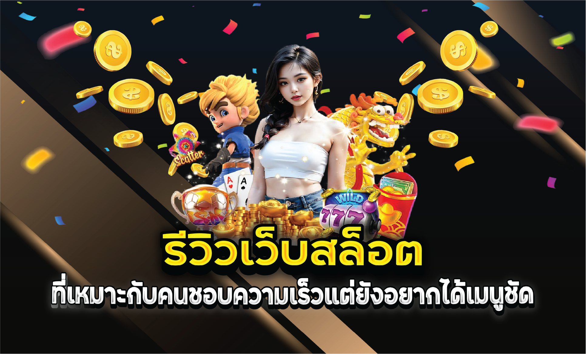 รีวิวเว็บสล็อตที่เหมาะกับคนชอบความเร็วแต่ยังอยากได้เมนูชัด